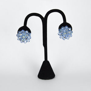 Vintage 1950s Laguna Aurora Borealis Earrings
